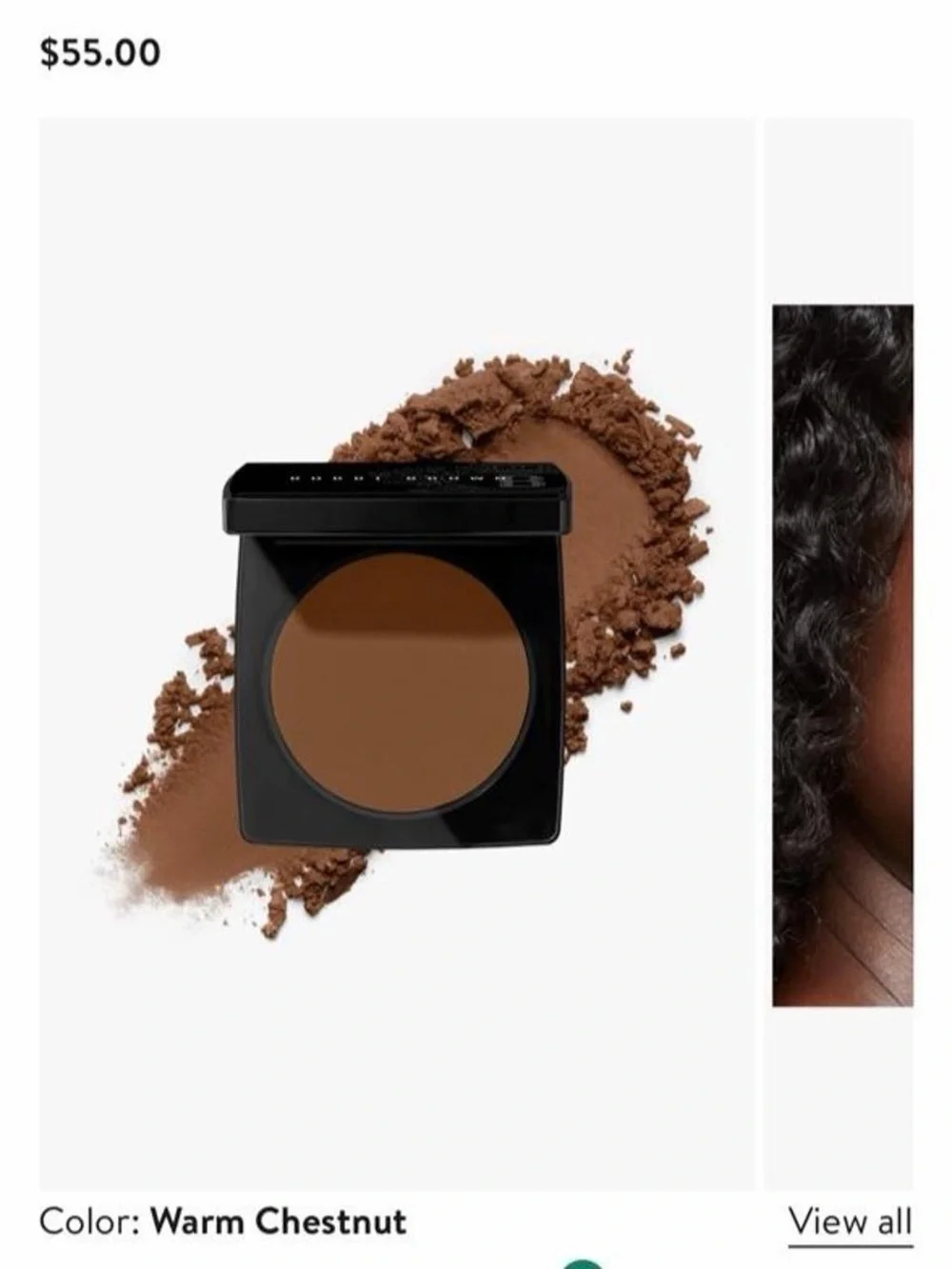 Bobbi Brown Sheer Finish Pressed Powder in Warm Chestnut